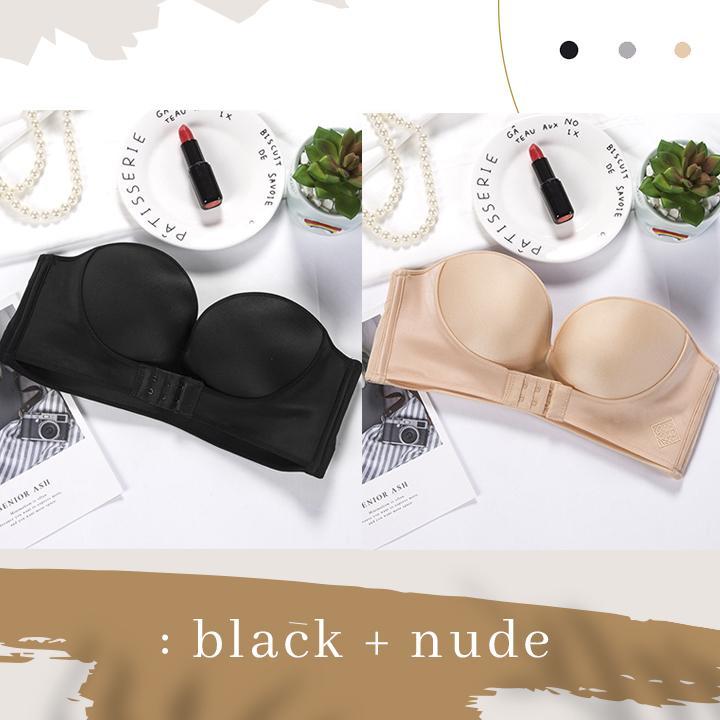 🟢StayUp™ Strapless Front Buckle Lift Bra