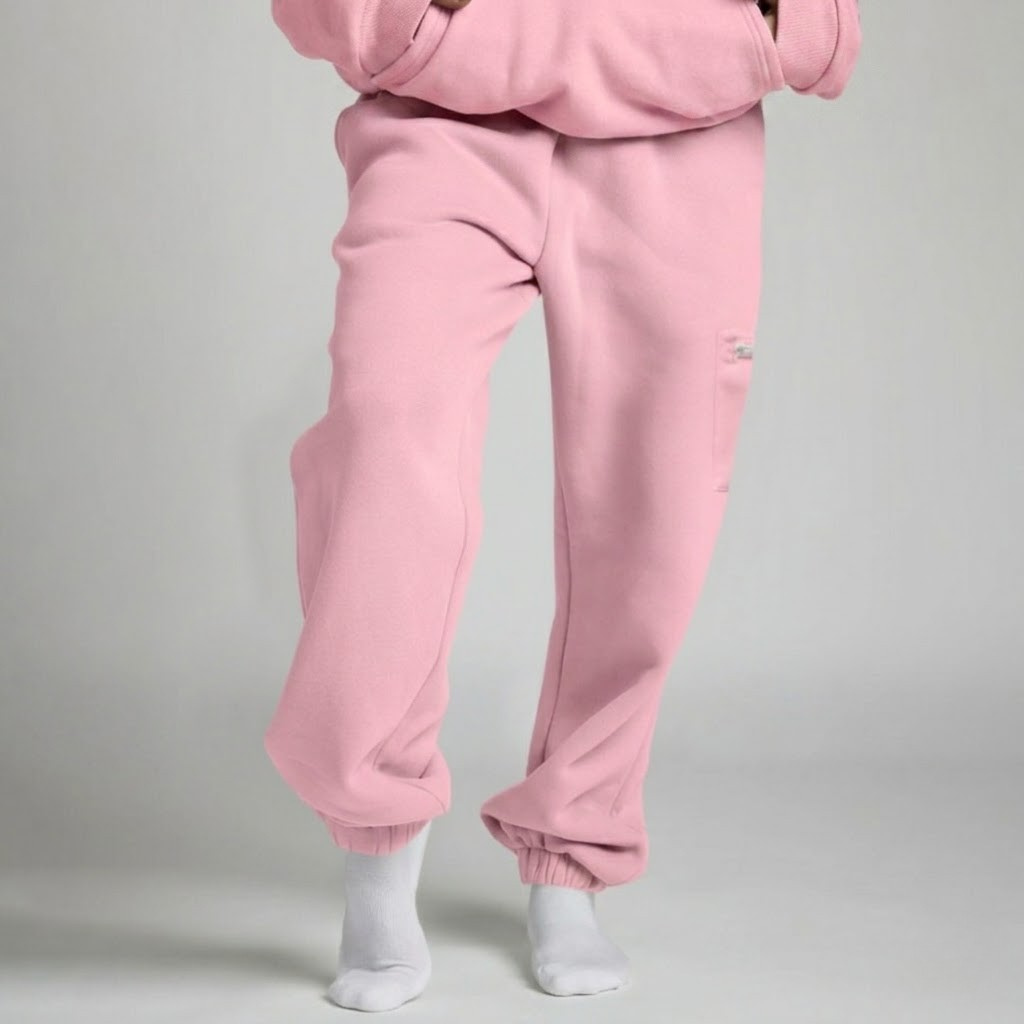 Minimalist Travel & Lounge Hoodie with Built-in Eye Mask