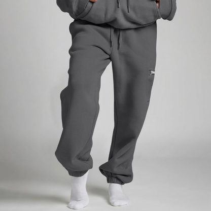 Minimalist Travel & Lounge Hoodie with Built-in Eye Mask