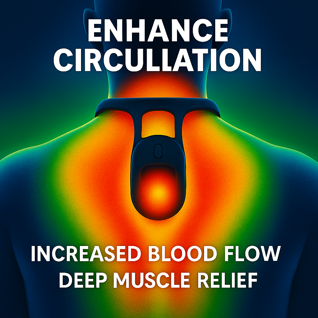 LBMLBM™ Intelligent Ultrasonic Neck Massager for Pain Relief & Lymphatic Drainage