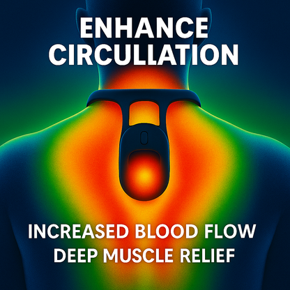 LBMLBM™ Intelligent Ultrasonic Neck Massager for Pain Relief & Lymphatic Drainage