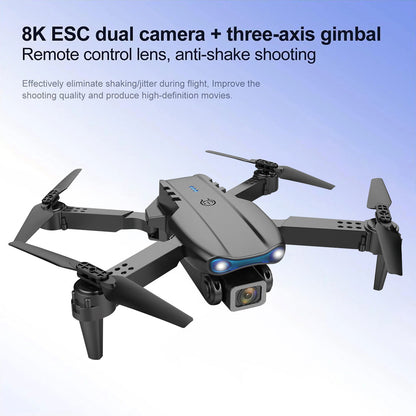 🟢2025 New Professional Drone | 8K Camera | 5G | 3-Axis Gimbal | 360° Obstacle Avoidance Technology