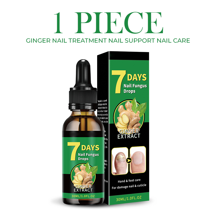 Ginger Nail Treatment Nail Support Nail Care