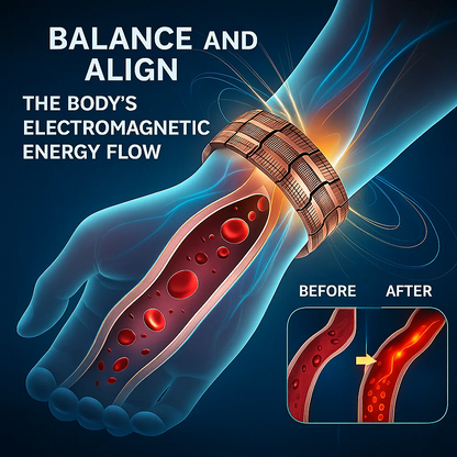 LBMLBM™ Copper Magnetic Energy Bracelet-Say goodbye to fatigue and regain your energy—your own copper magnetic bracelet