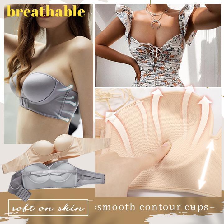 🟢StayUp™ Strapless Front Buckle Lift Bra