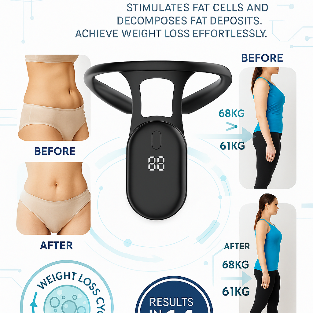 LBMLBM™ Intelligent Ultrasonic Neck Massager for Pain Relief & Lymphatic Drainage