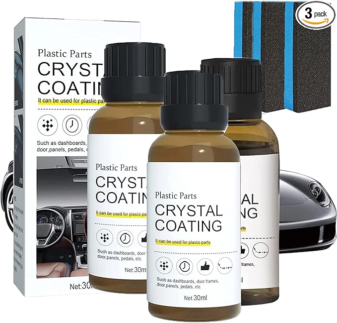 LBMLBM™ Plastic Parts Crystal Coating & Plastic Restorer