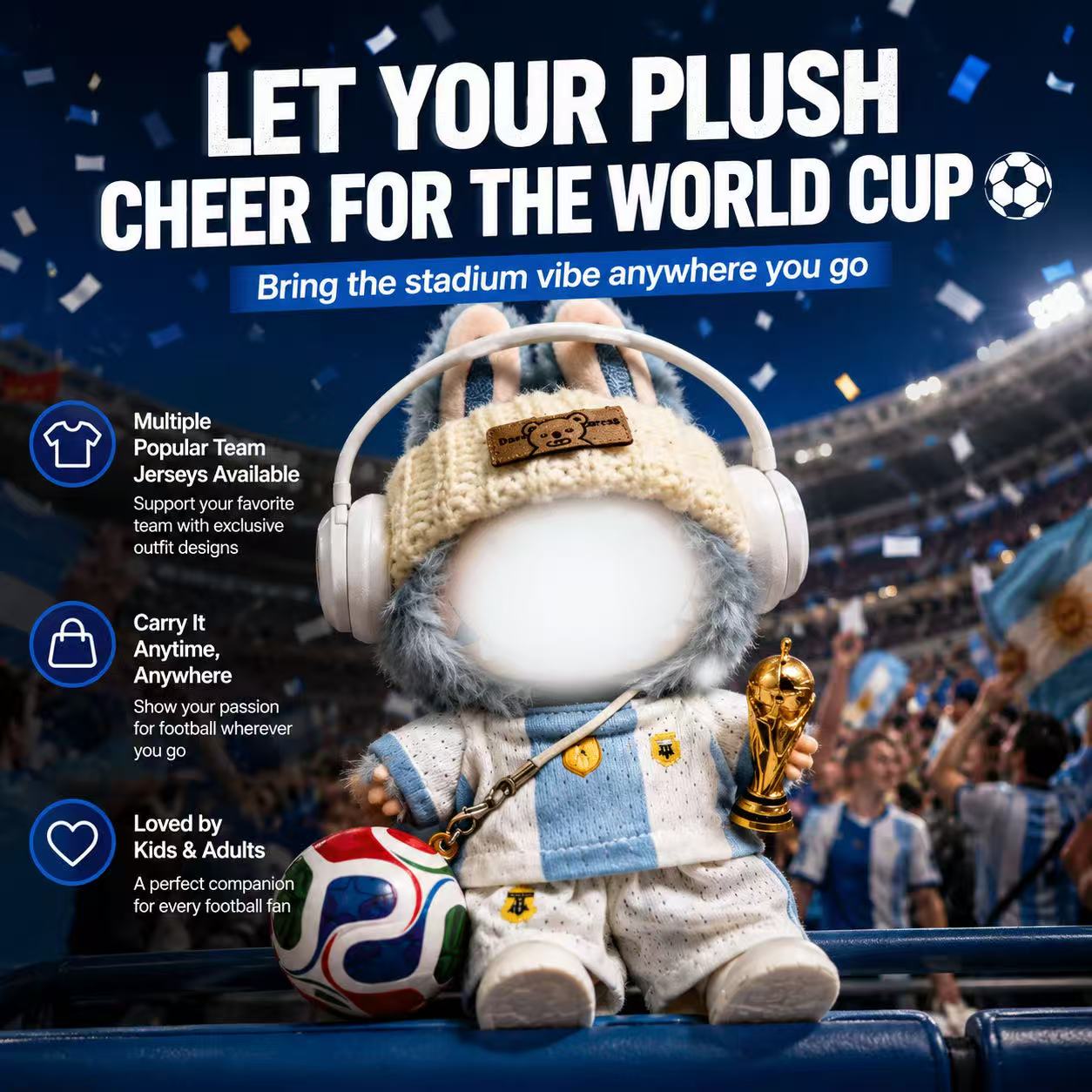 A Must-Have for Football Fans⚽️The World Cup Doll Outfit Collectors' Set🏆