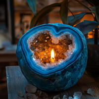 Sapphire Candle