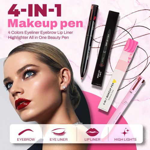 🖊️4 in 1 makeup pen = Your Full Makeup Bag | 4 Steps In One Click💄 |   BUY 1 GET 1 FREE