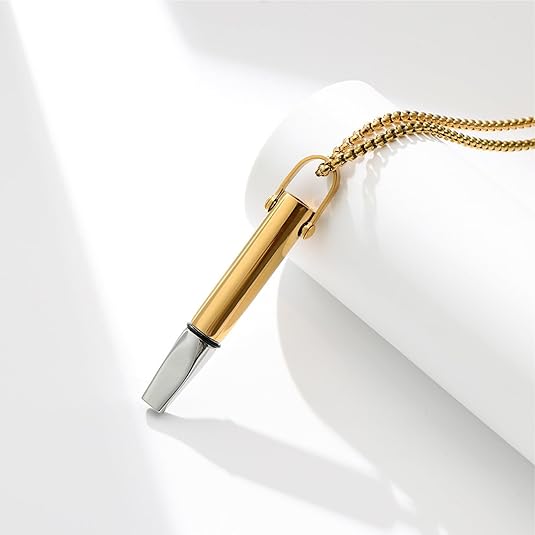 LBMLBM™ Breathing Resistance Whistle Necklace- Defeat smoking addiction with every breath