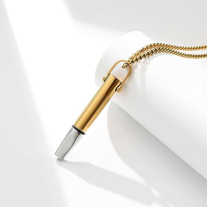 LBMLBM™ Breathing Resistance Whistle Necklace- Defeat smoking addiction with every breath