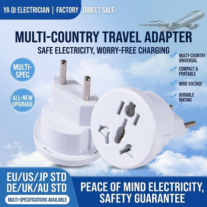 Universal Travel Adapter🌍US/EU/UK/AU🔌