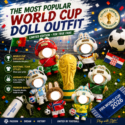 A Must-Have for Football Fans⚽️The World Cup Doll Outfit Collectors' Set🏆
