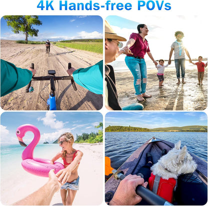 Thumb action camera