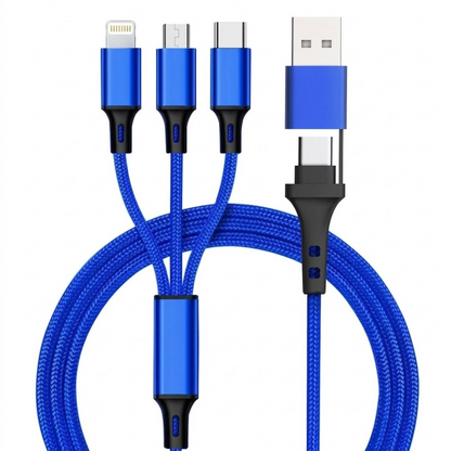 ⚡ One Cable for Every Device – 5-in-1 Universal Multi Charging Cable (1.2m)