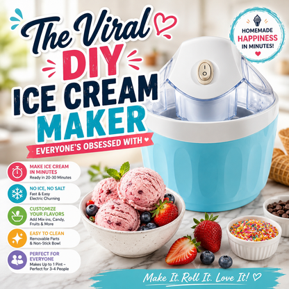 🍦 The Viral DIY Ice Cream Maker Everyone’s Obsessed With 🍨✨