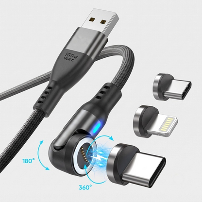 🔥STATIK 360 Pro Cable: 5-in-1 Universa(🚀10x Faster Than Traditional Cables)