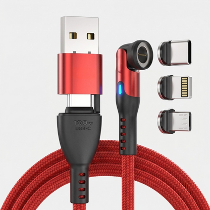 🔥STATIK 360 Pro Cable: 5-in-1 Universa(🚀10x Faster Than Traditional Cables)