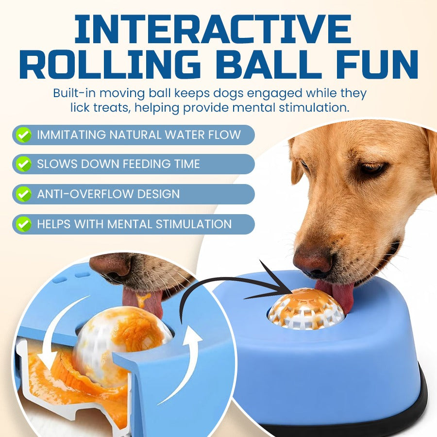 Dog Lick Bowl 🥣 Your Dog’s New Favorite Obsession 🐶💦