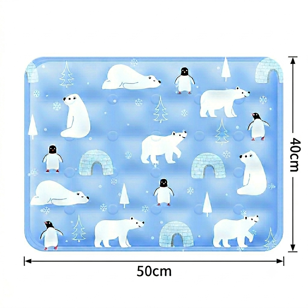 ☀️ Help Your Pet Stay Cool Even On The Hottest Days - Pet Cooling Mat 🐾❄️