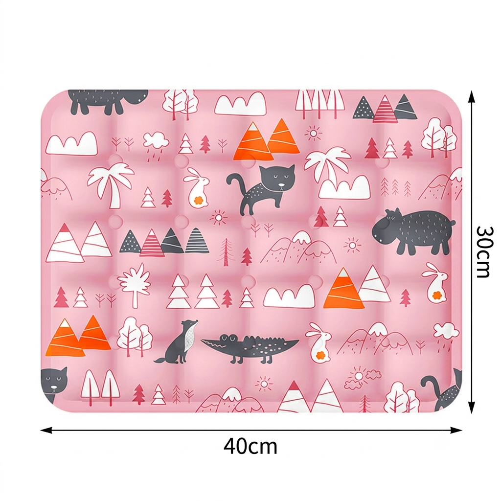 ☀️ Help Your Pet Stay Cool Even On The Hottest Days - Pet Cooling Mat 🐾❄️