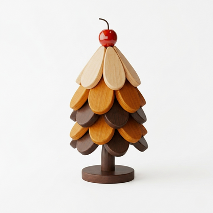 Transform Festive Decor into Trivets: ✨The Collapsible Wooden Tree Set🎄