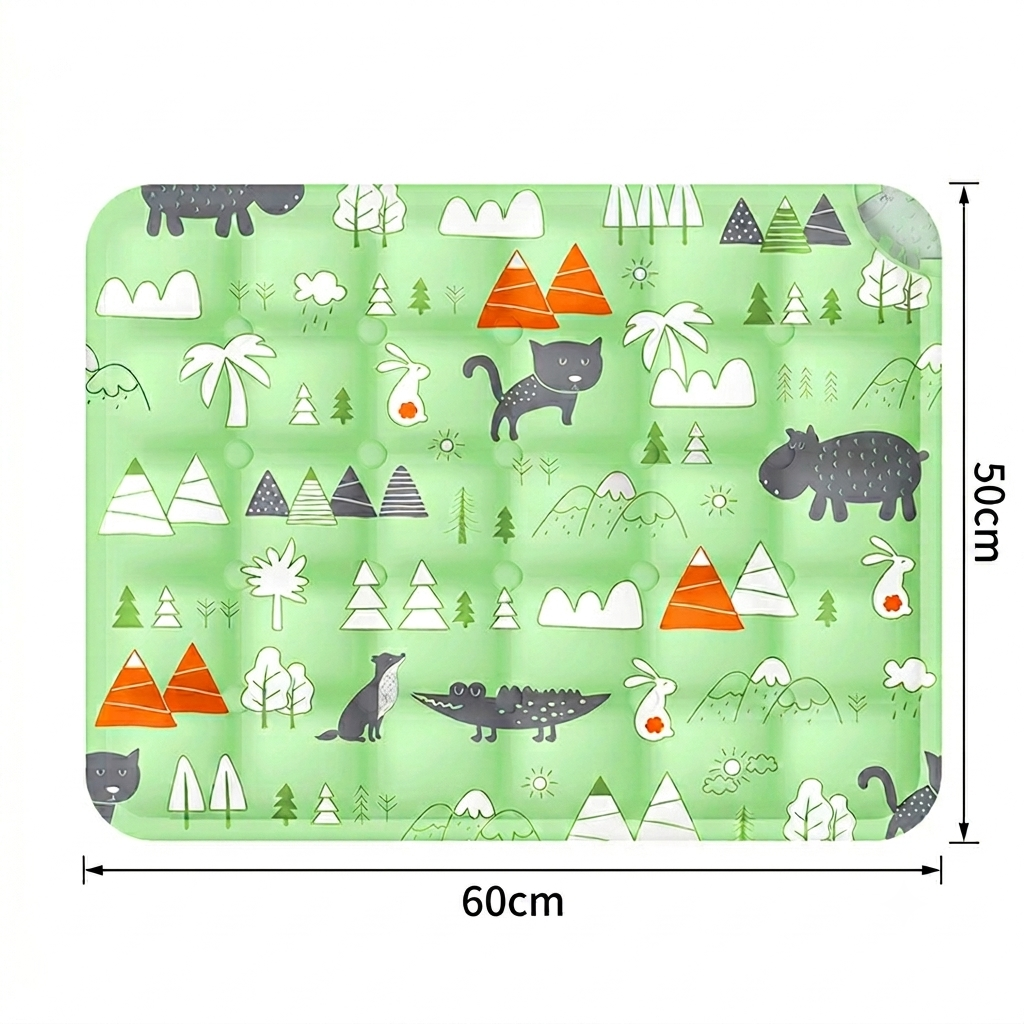 ☀️ Help Your Pet Stay Cool Even On The Hottest Days - Pet Cooling Mat 🐾❄️