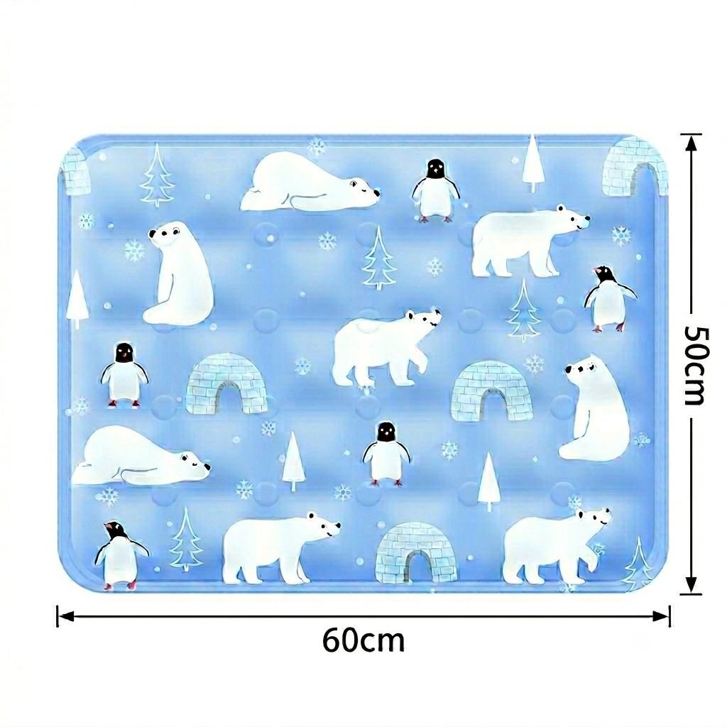 ☀️ Help Your Pet Stay Cool Even On The Hottest Days - Pet Cooling Mat 🐾❄️