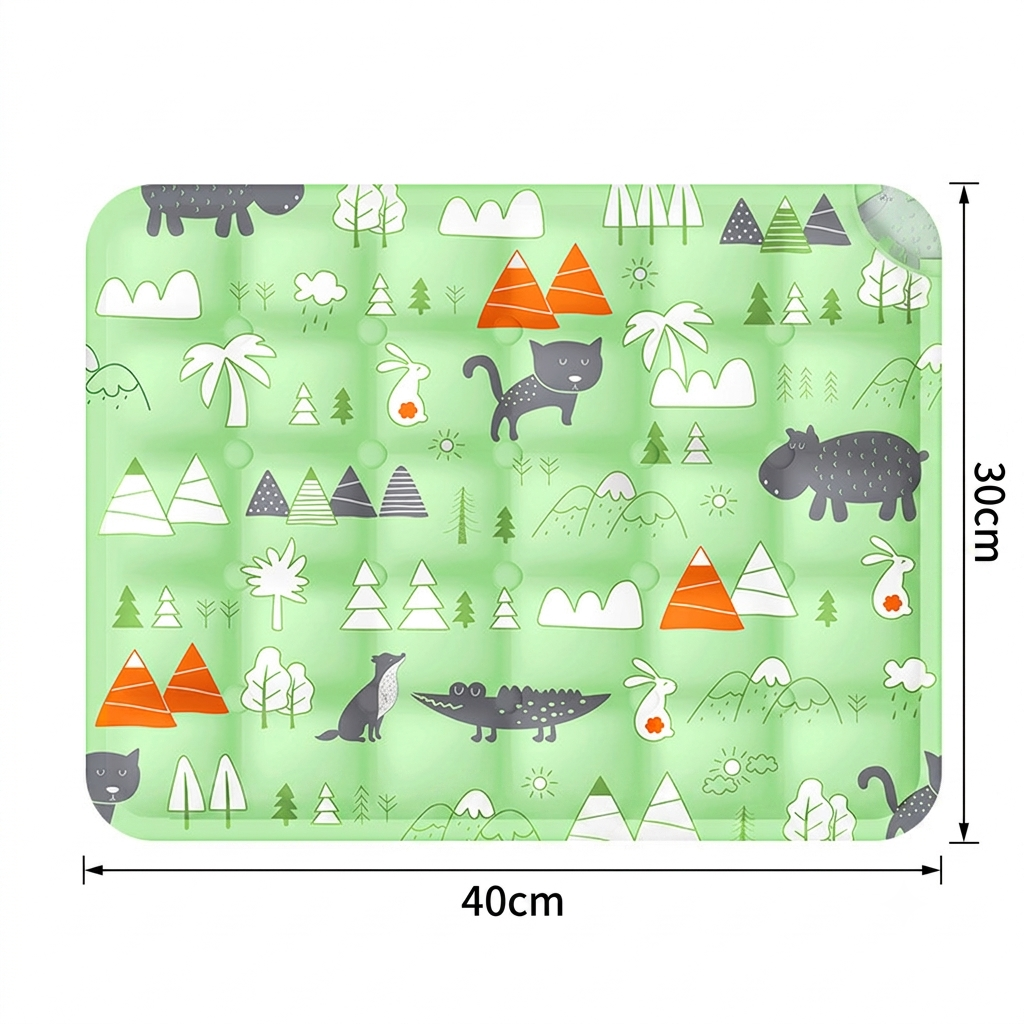 ☀️ Help Your Pet Stay Cool Even On The Hottest Days - Pet Cooling Mat 🐾❄️
