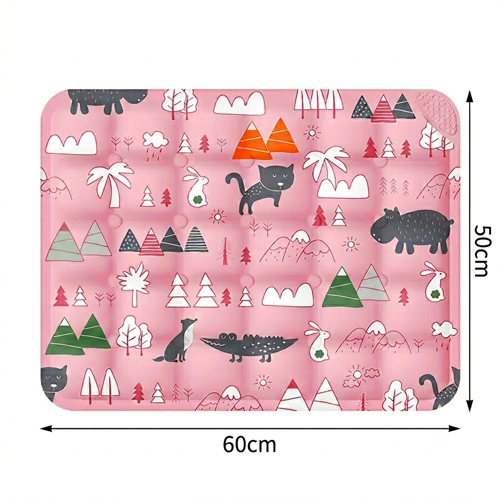 ☀️ Help Your Pet Stay Cool Even On The Hottest Days - Pet Cooling Mat 🐾❄️