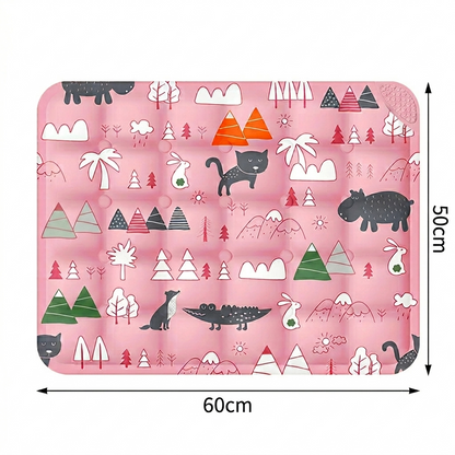 ☀️ Help Your Pet Stay Cool Even On The Hottest Days - Pet Cooling Mat 🐾❄️
