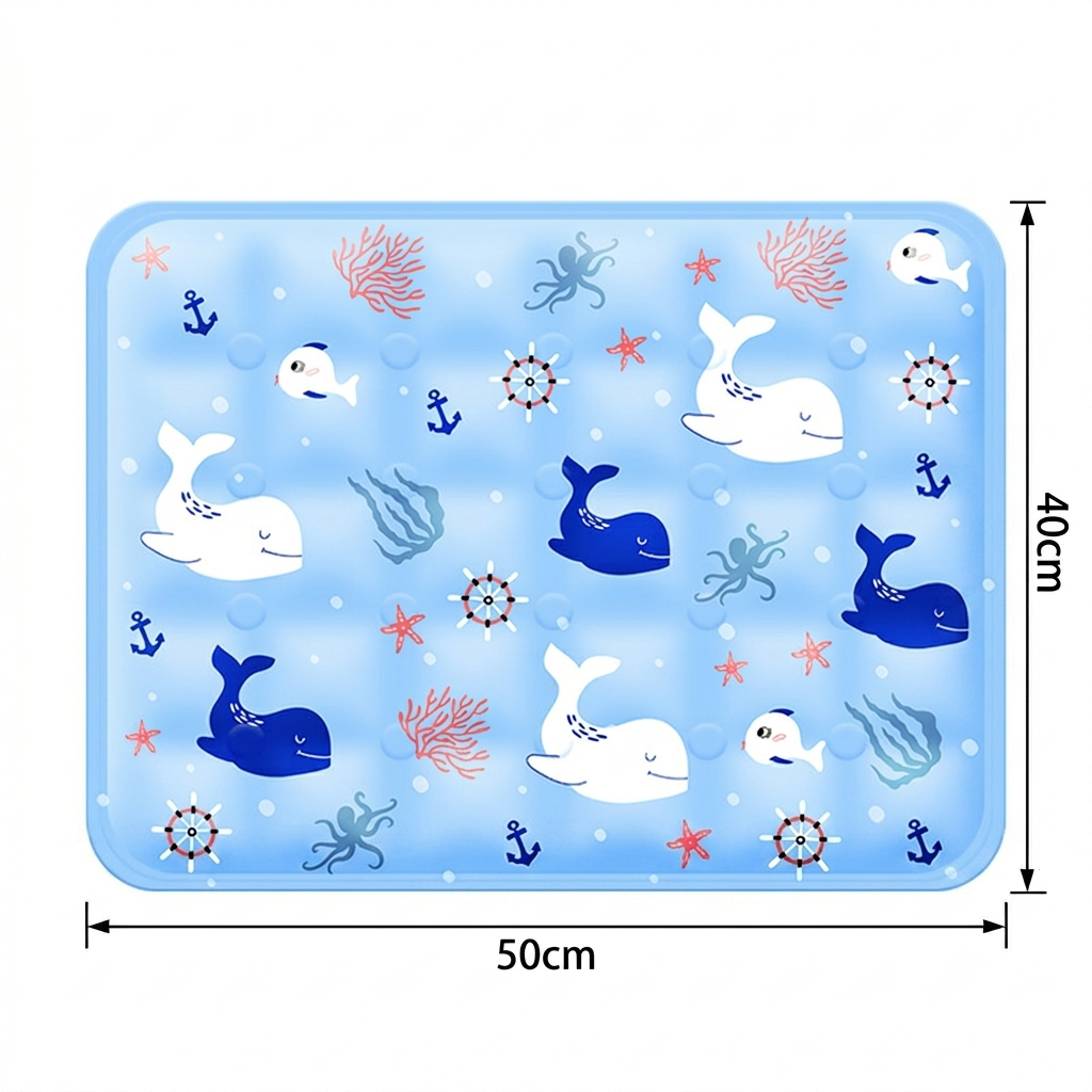 ☀️ Help Your Pet Stay Cool Even On The Hottest Days - Pet Cooling Mat 🐾❄️