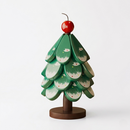 Transform Festive Decor into Trivets: ✨The Collapsible Wooden Tree Set🎄