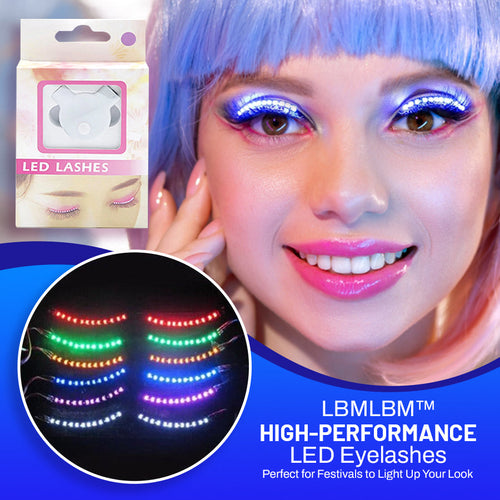 LBMLBM™ High-Performance LED Eyelashes –Perfect for Festivals & Raves.