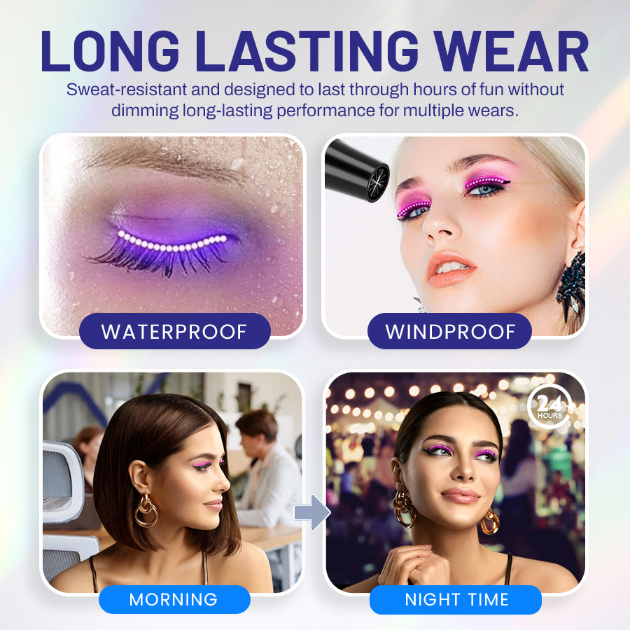 LBMLBM™ High-Performance LED Eyelashes –Perfect for Festivals & Raves.