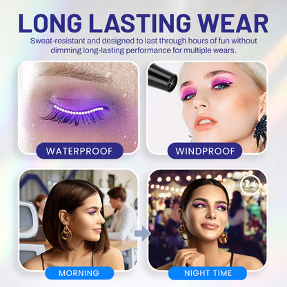 LBMLBM™ High-Performance LED Eyelashes –Perfect for Festivals & Raves.