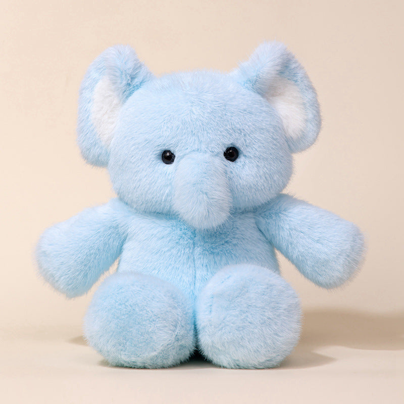 Running Baby Blue Elephant