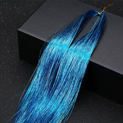 👑Prom’s Most-Wanted: Vibrant Laser Hair Tinsel! 💃(Available in Snap Clips & DIY Strands)