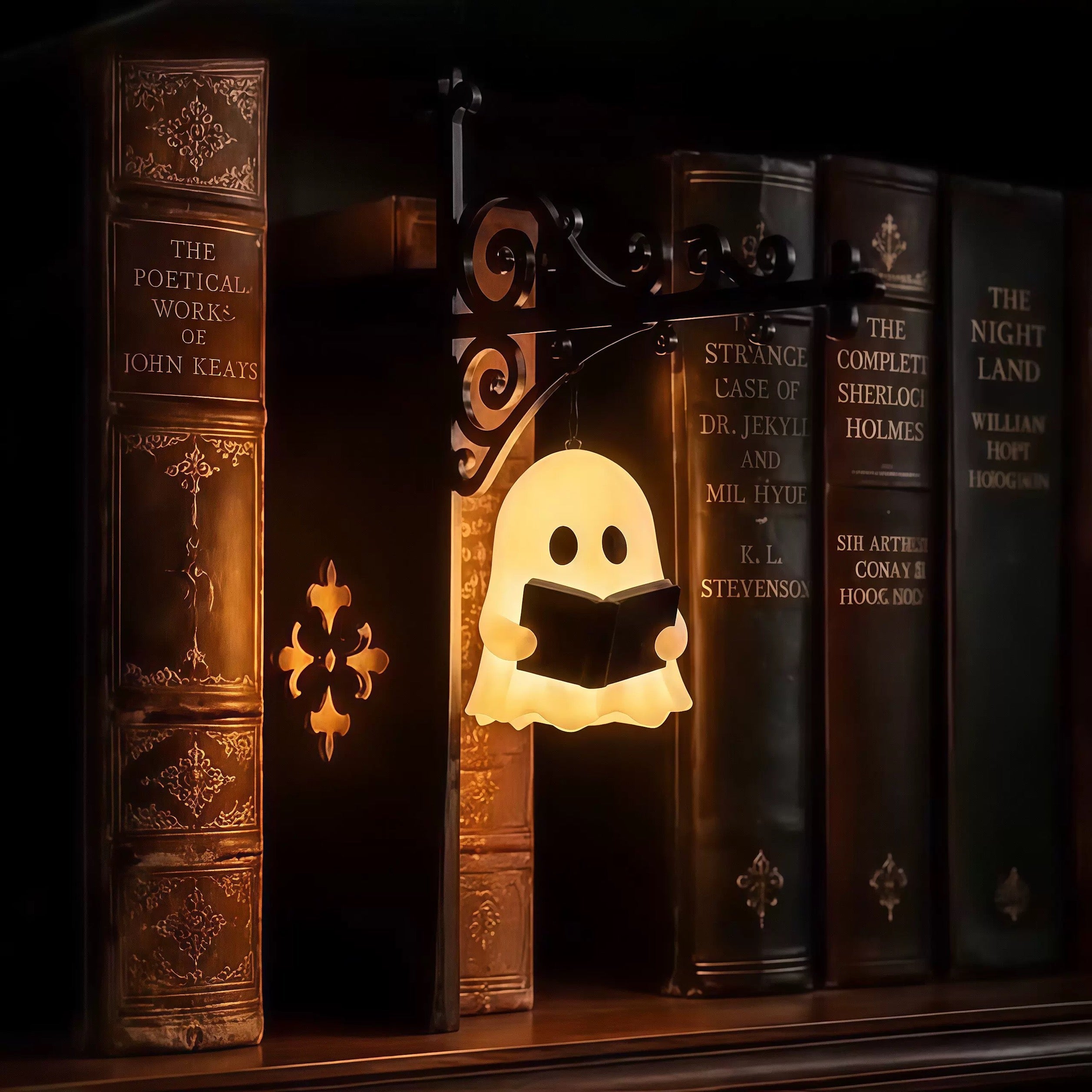 Bookshelf Lamp (Ghost)