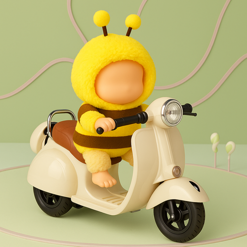 🛵LBB Scooter Toy with Light and Music