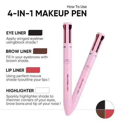 🖊️4 in 1 makeup pen = Your Full Makeup Bag | 4 Steps In One Click💄 |   BUY 1 GET 1 FREE