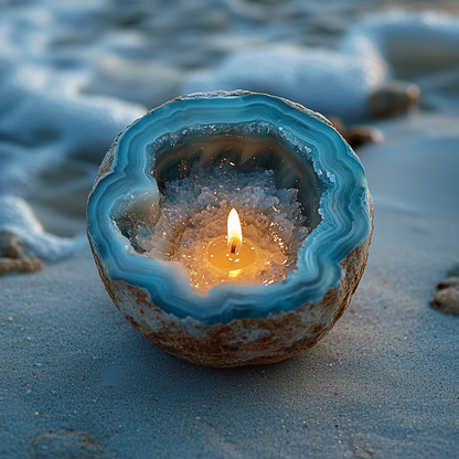 🔹Last day: 45% off  2025 New Aura Crystal Candle