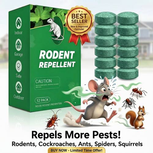 🚫🐀 12-Pack Popular Natural Rodent Repellent Balls