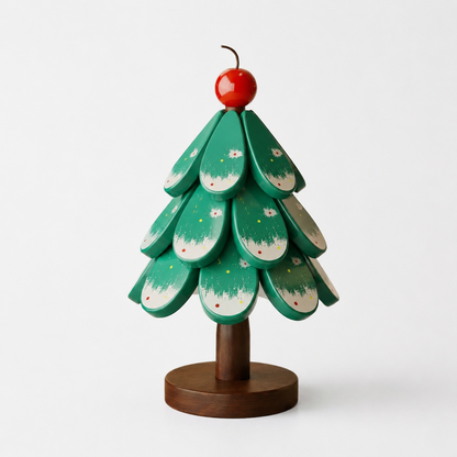 Transform Festive Decor into Trivets: ✨The Collapsible Wooden Tree Set🎄