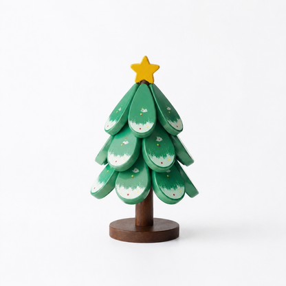 Transform Festive Decor into Trivets: ✨The Collapsible Wooden Tree Set🎄