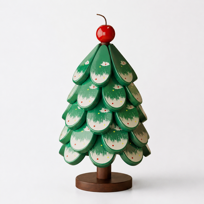 Transform Festive Decor into Trivets: ✨The Collapsible Wooden Tree Set🎄