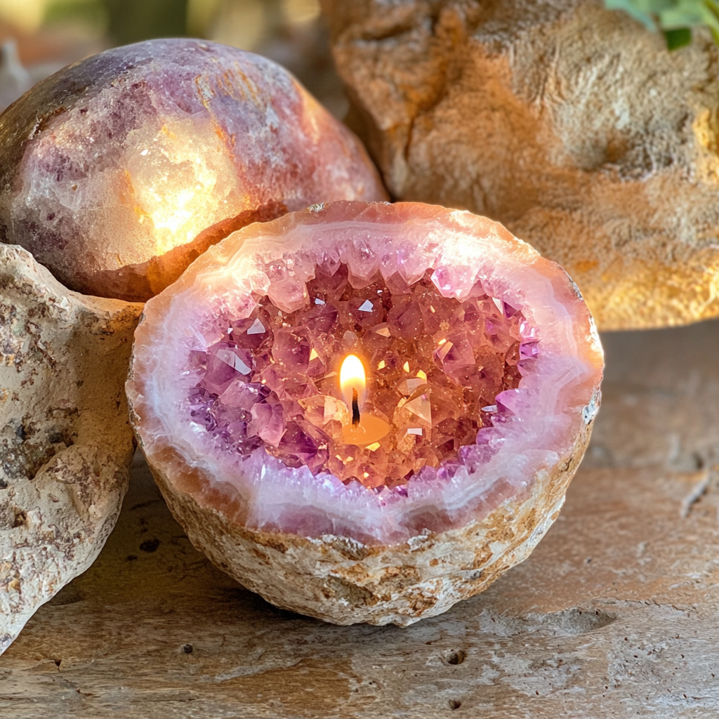 🔹Last day: 45% off  2025 New Aura Crystal Candle