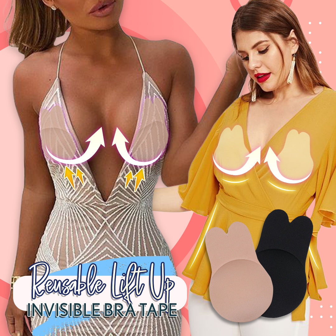 🟢NEW Reusable Lift Up Invisible Bra Tape - 2 Pair